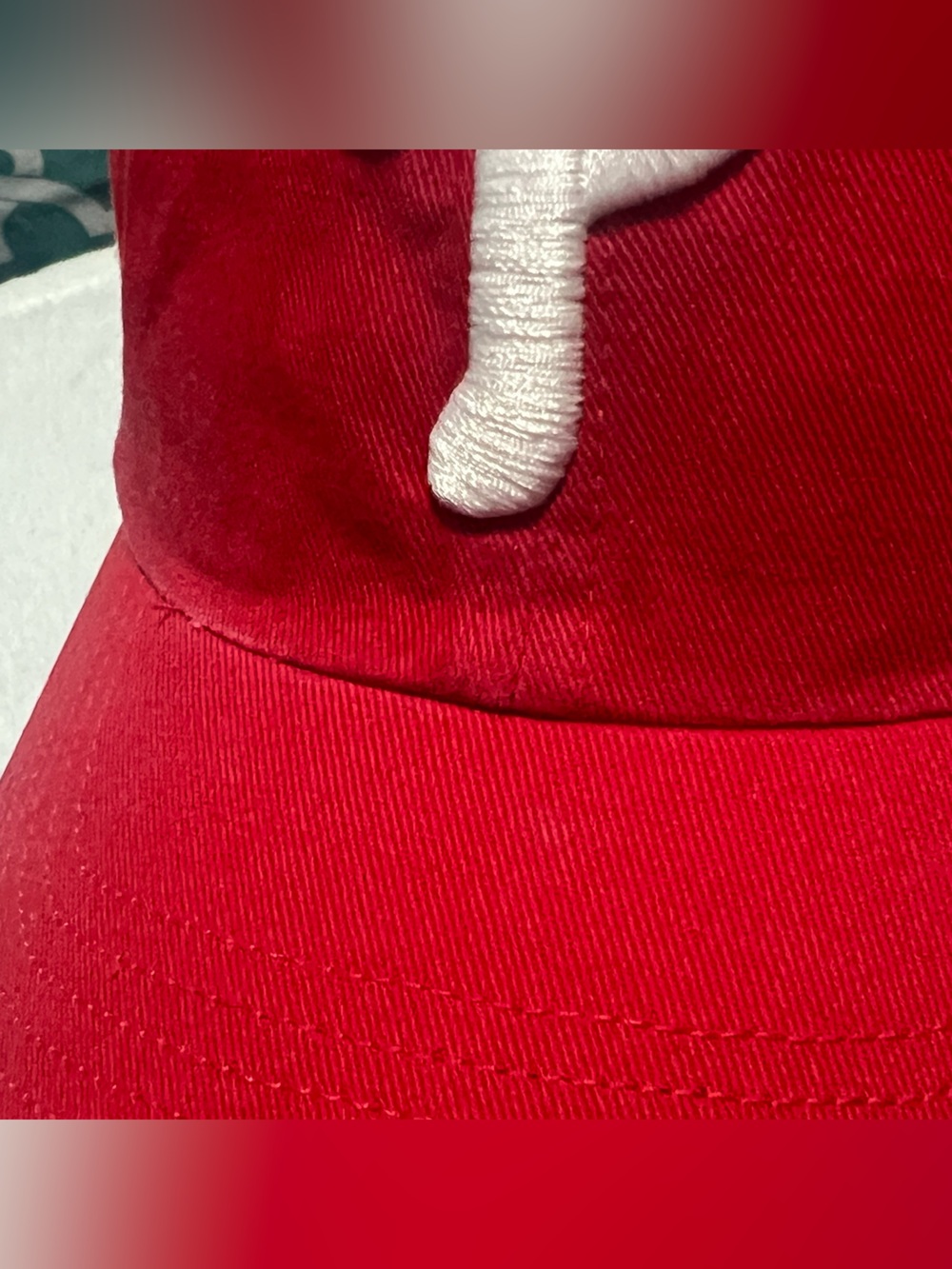‘47 Brand Philadelphia Phillies Red Baseball Cap with White 'P' Logo - Picture 11 of 15